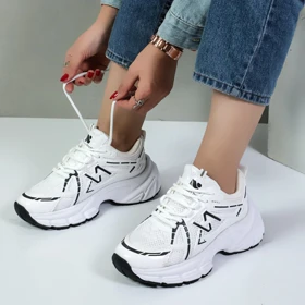 کتانی اسپرت زنانه مدل نیوبالانس 1860 رنگ سفید کد 41110