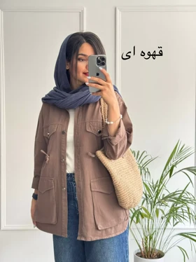 مانتو کتان شایلین