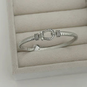 دستبند زنانه فرد نگینی کد 875