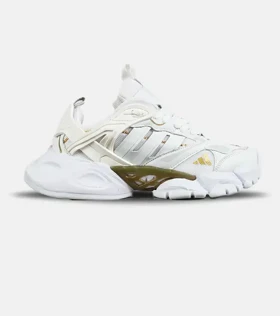 کفش کتانی مردانه و زنانه سفید طلایی ADIDAS performance x9000l4