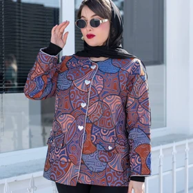 کت ژاکارد زنانه کد 1410