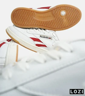 کفش سفید قرمز مردانه و زنانه Reebok CLUB