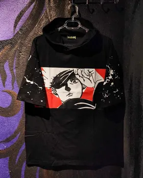 تیشرت کلاهدار انیمه uchiha sasuke