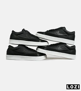کفش نایک مردانه و زنانه مشکی Nike Blazer Low 77