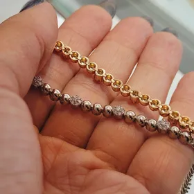دستبند زنانه ژوپینگ گوی و گل