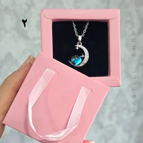 گردنبند کهکشانی همراه جعبه