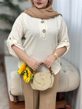 تونیک مراکشی سه دکمه 3179