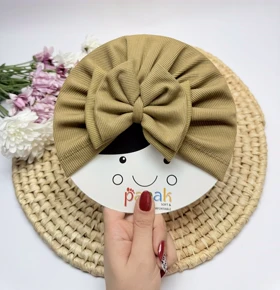 توربان پاپیون کبریتی نوزادی قسطی (قهوه ای)