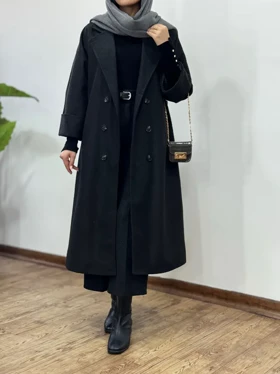 پالتو فوتر بلند آستردار آیسو دلبر 2