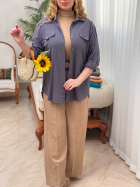 تونیک کتان لینن L40