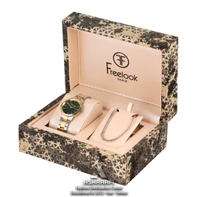 ست ساعت و گرنبند فری لوک Freelook FL.14.10009-4SET154