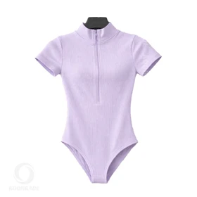 بادی آستین کوتاه زنانه مدل SIMLESS (بنفش)