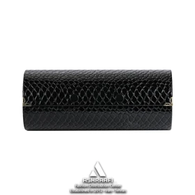 جعبه ساعت 3 عددی چرم Leather Travel Watch Case 3-K3