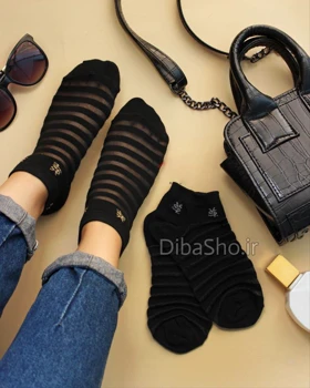 جوراب مچی رینگی شیشه ای $