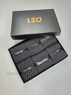 پک جوراب ساق‌دار لئو Leo کد 8114 - جعبه 6 جفتی