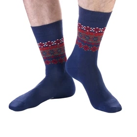 جوراب جوپا ساق‌دار مردانه موزاییک شاد