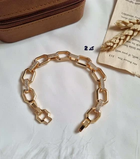 دستبند طرح طلا Cm D28