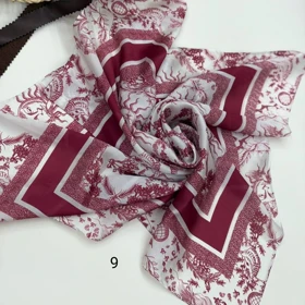 مینی اسکارف ابریشم کد 1