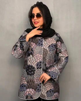 کت مغزی دوزی ژاکارد ترک