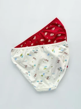 شورت اسلیپ نخ پنبه طرحدار سایز L میسپل Misspel