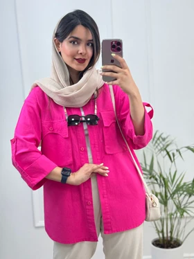 مانتو لینن پنبه نوازش