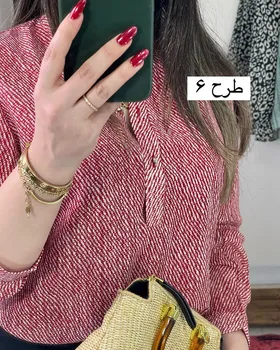 شومیز یقه دو دکمه