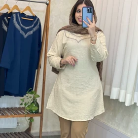 تونیک بلند زنانه مدل نجلا