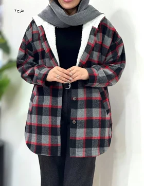 پالتو پشمی داخل تدی کلاهدار پردیس 1