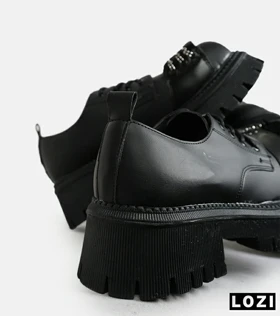 کفش مردانه لوفر مشکی BALENCIAGA