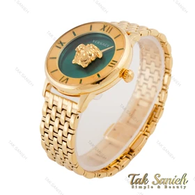 ساعت ورساچه La Medusa طلایی صفحه سبز زنانه Versace-5622-L