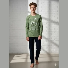 بلوز شلوار نوجوان پسرانه جانا کد 9063