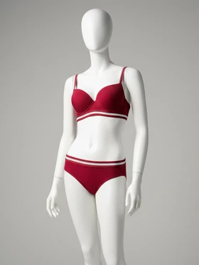 ست شورت و سوتین کبریتی فنردار پوش آپ دار اسپورت