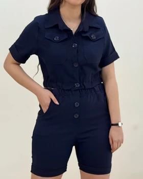 ست کراپ و شلوارک لسا