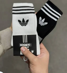 تولیدی جوراب ساق بلند کش انگلیسی برند آدیداس
