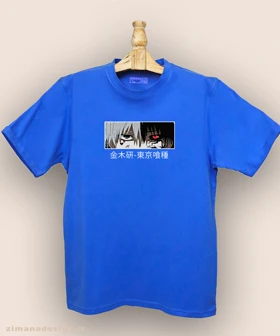 تیشرت مردانه و زنانه طرح توکیو غول شخصیت کانکی کد 955