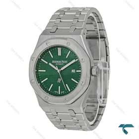 ساعت اودمارپیگه مردانه کلاسیک سیلور صفحه سبز AP-7993-G