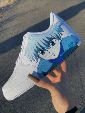 کفش اسپرت Hunter X Hunter کاستوم کتانی انیمه هانتر ایکس هانتر ایرفورس نایک nike air force کد 56897