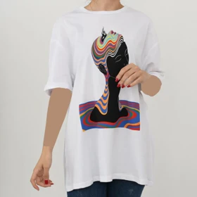 تیشرت طرح دار کد 650