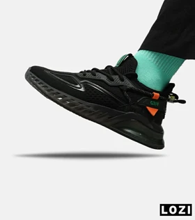 کفش کتانی مردانه و زنانه مشکی سبز نایک NIKE gravity