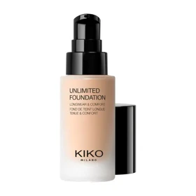 کرم پودر کیکو میلانو مدل Unlimited Foundation Longwear & Comfort (02 Rosse)