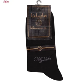 جوراب نیم ساق مردانه ماییلدا مدل 3630-182 بسته 4 عددی