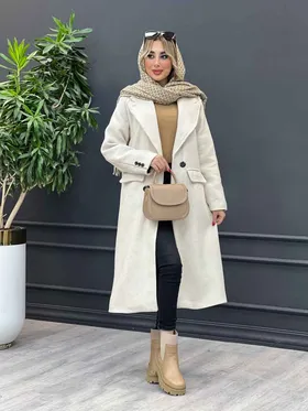 پالتو بلند شش دکمه