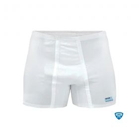 شورت پادار پنبه کش لیفه ای (پک 2 عددی) سفید