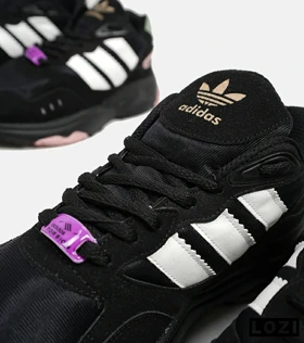 کفش کتانی مردانه مشکی گلبهی ADIDAS torsion