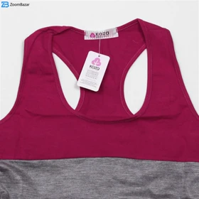 ست نیم‌تنه و شورت ورزشی زنانه کوزا مدل 9140-3 رنگ سرخابی