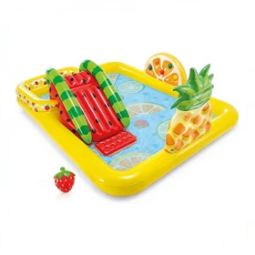 استخر بادی سرسره دار میوه ای اینتکس مدل 57158