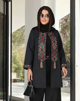ست مانتو شلوارطرح نارین کد 2452 