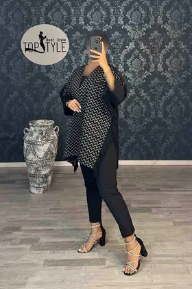مانتو کوتاه زیگزالی