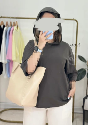 تیشرت کلاه دار