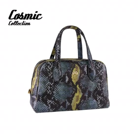 کیف زنانه مدل 4119 (سبز کبریتی مشکی زرد)